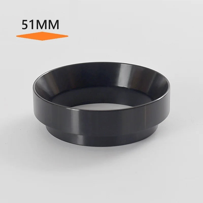 Anillo dosificador magnético para café expreso.