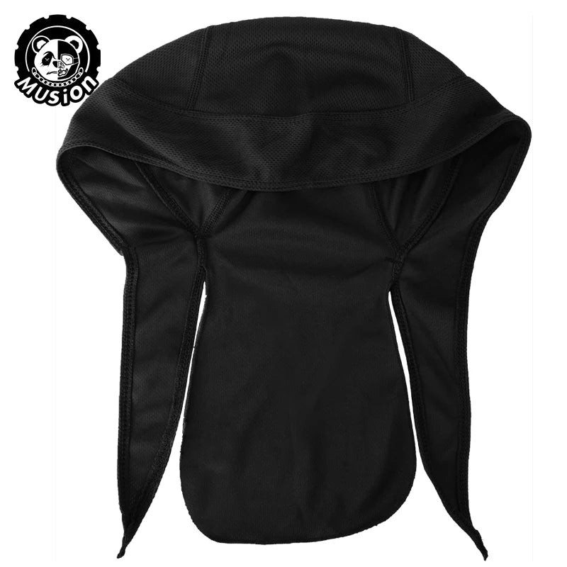 Musion Balaclava Pirate Hat for Riding Breathable Mesh Sweat Absorbing Lined Construction Site Hat Comfortable Helmet Cover