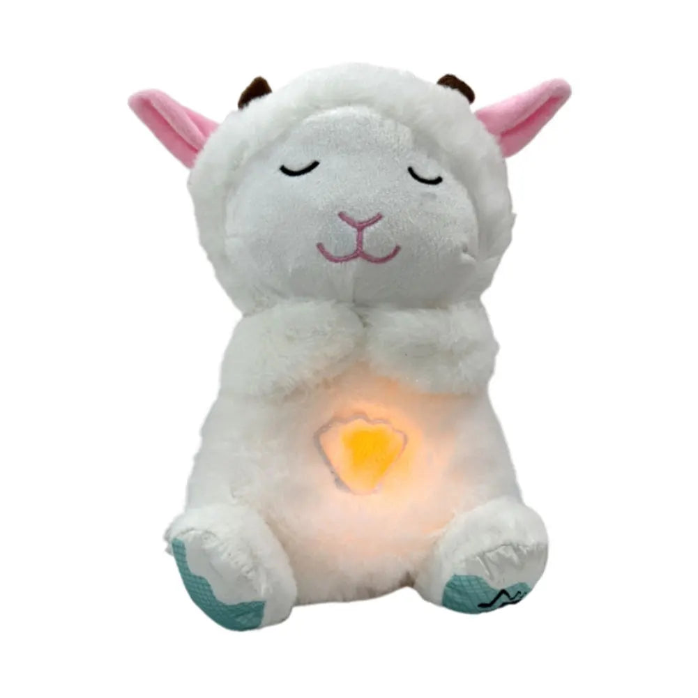 🫏🍓 Plush Burrito with Light and Breathing Effect | Sleep Companion