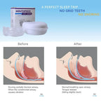 Adjustable Anti-Snoring Mouth Guard Mouthpiece Bruxism Snoring Stopper Sleeping Device Improve Sleep Comfortable Fit