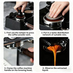 51/53/58mm Reusable Coffee Puck Screen 304 Stainless steel Double Layer Fine Filter Screen Professional Espresso Accessory
