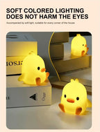 🦆 Lámpara Nocturna de Patito LED | Luz Decorativa para Dormitorio