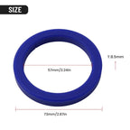 Coffee Machines E61 Silicone Group Gasket 8.5mm Group Head Kit For Gaggia Coffee Machines O-Ring Gasket Leak-Proof Seal