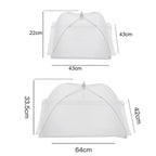 Cubre Alimentos Plegable de Malla Lavable