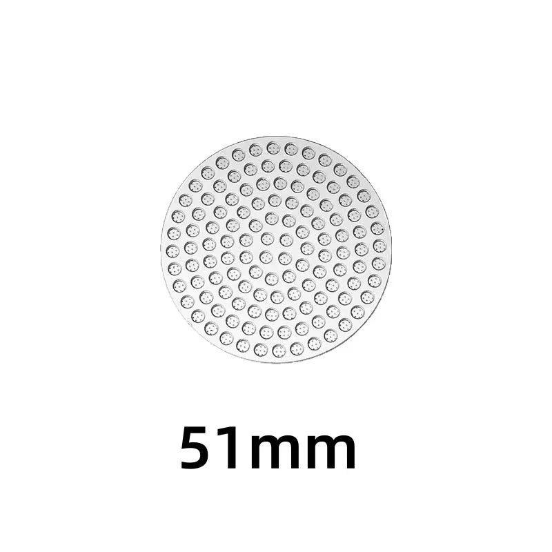 51/53/58mm Reusable Coffee Puck Screen 304 Stainless steel Double Layer Fine Filter Screen Professional Espresso Accessory