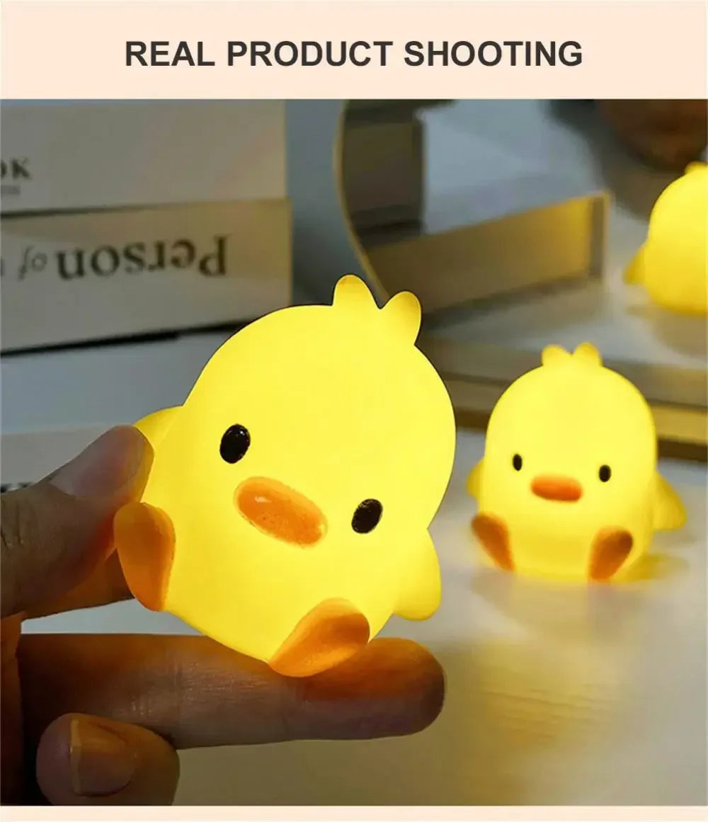 🦆 Lámpara Nocturna de Patito LED | Luz Decorativa para Dormitorio