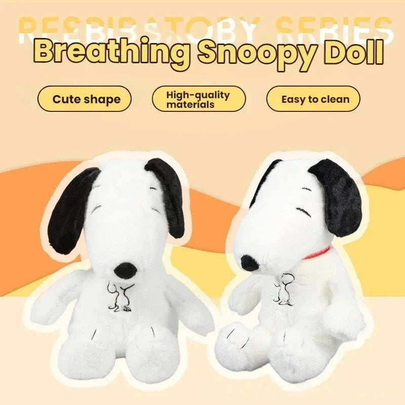 🐶 Peluche Snoopy con Luz, Música y Efecto de Respiración | Compañero para Dormir