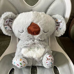 Peluche Koala de 28 cm con Luz, Música y Efecto de Respiración