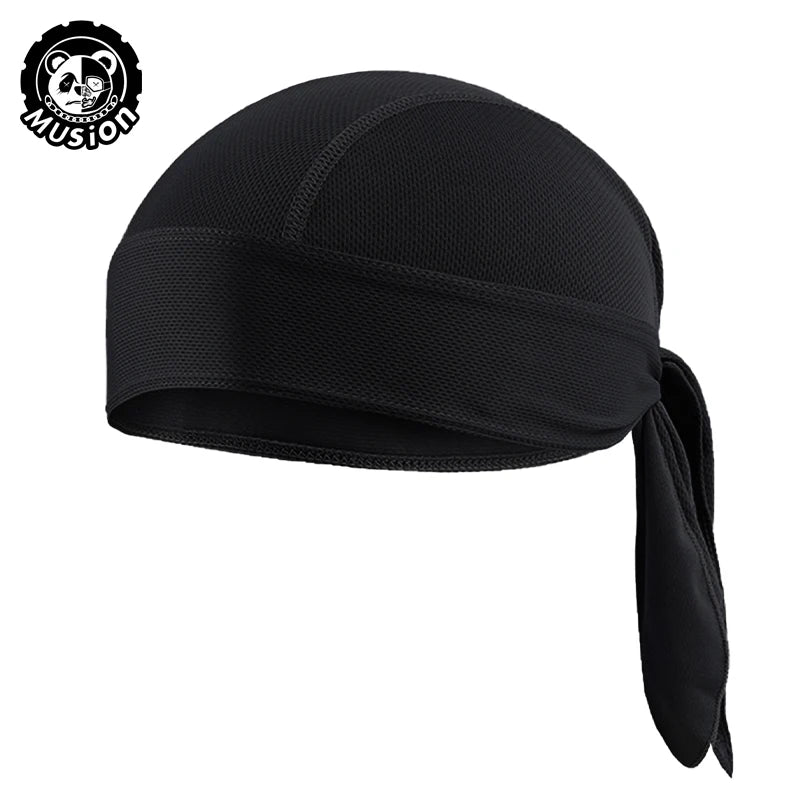 Musion Balaclava Pirate Hat for Riding Breathable Mesh Sweat Absorbing Lined Construction Site Hat Comfortable Helmet Cover