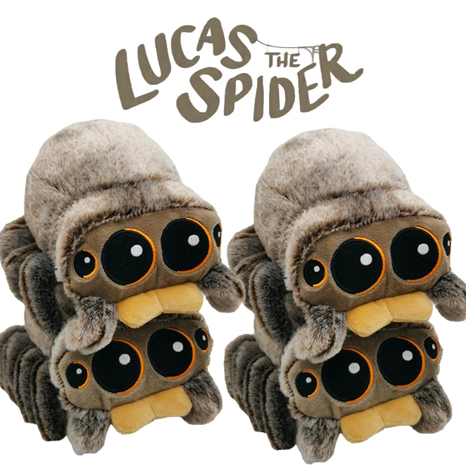 🕷️ Peluche de Araña Negra "Little Lucas" | Suave, Decorativo y Coleccionable