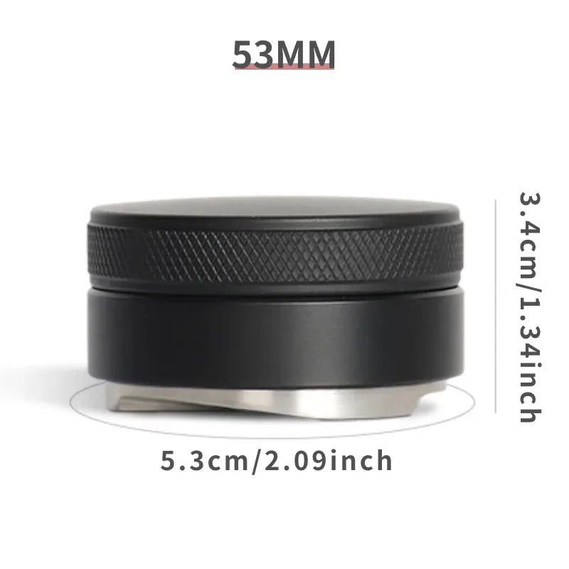 Distribuidor y Tamper Ajustable para Espresso 51mm, 53mm y 58mm