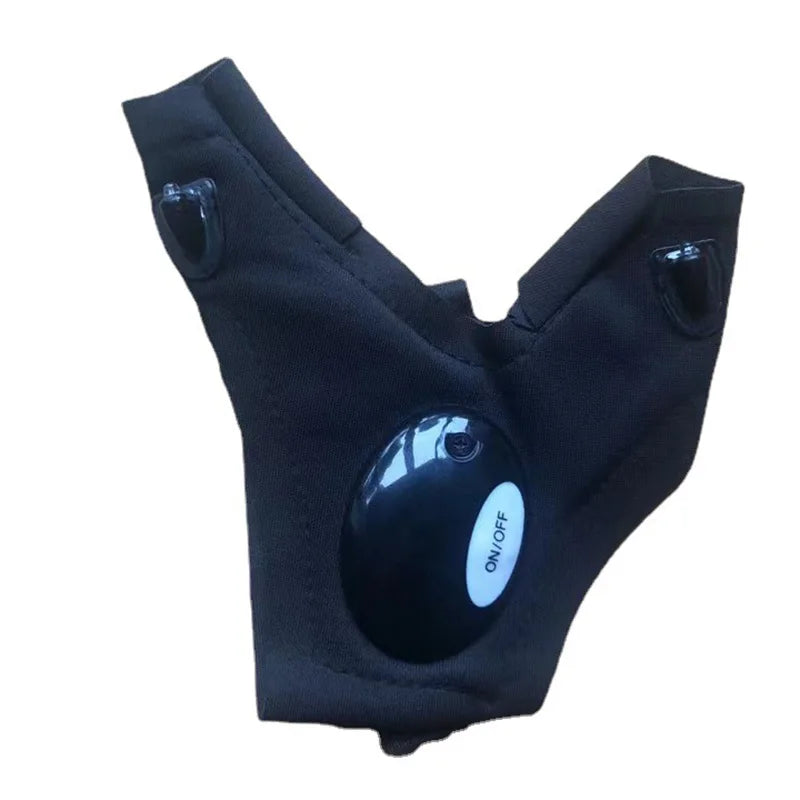 Guante con Linterna LED Integrada – Impermeable para Exterior