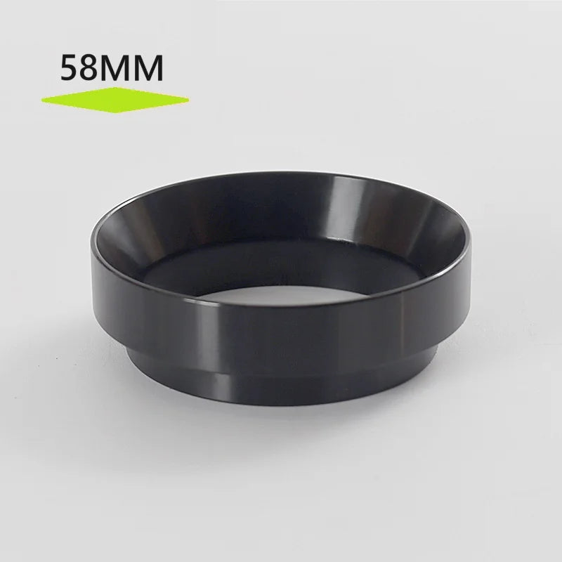 Anillo dosificador magnético para café expreso.